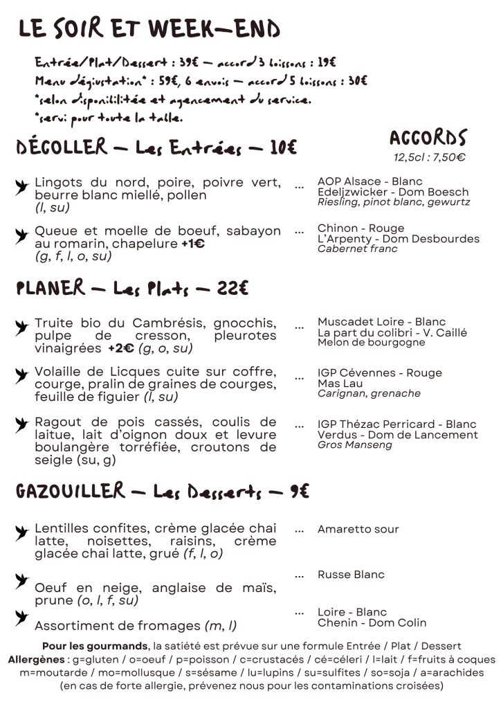 Oiz menu 2026-50
